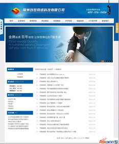 ASP精品 一款藍色漂亮的網(wǎng)絡(luò)科技公司源碼，助力技術(shù)開發(fā)新高度